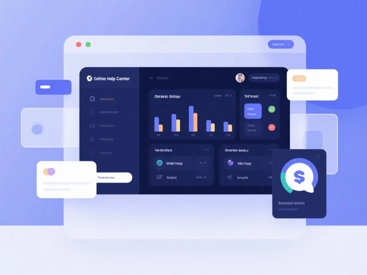 帮助中心示意图